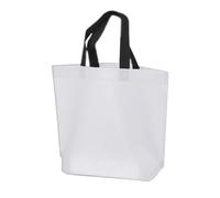 Generisch Reusable Tote Bags - Non Woven Fabric Large Capacity Carryall | Portable Shopping Bag - 33x10x26cm Non Woven Handbag | Lightweight Foldable Carrier | For Beach Picnic Conference Kitchen