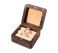 Generisch Ringbox Für Hochzeit - Finger Schmuck Organizer,Verlobungsring Box Mit Doppelten Fächern,Für Verlobung Antrag Zeremonie Reise Andenken