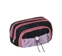 Generisch Rosy Posy Pencil Case, Kawaii Pencil Cases, Cute Aesthetic Waterproof Drawstring Pen Pouch, Pencil Case with Rosy Posy Pens, High Capacity Stationery Storage Bag Student (with pens-E)