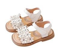 Generisch Sandalen MäDchen Barfuß,Kinder Schuhe für 36 Kinderschuhe Sommer Blumen Sandaletten 26-36