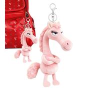 Generisch Schlüsselanhänger,Weiches Maskottchen Schlüsselanhänger Für Das Jahr | Kuschelige Puppe Schlüsselring Plüschtiere,Für Reise Party Geschenk Alltag Tasche Rucksack Koffer