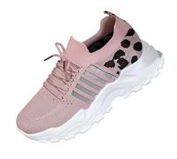 Generisch Schlupfschuhe Damen Sneaker Schuhe Leicht Orthopädische Schuhe Bequeme rutschfest Walkingschuhe Atmungsaktive Weite Laufschuhe Arch Support Straßenlaufschuhe orthofeet Damen Rosa 37