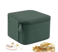 Generisch Schmuck-Reise-Organizer, Leder-Schmucketui | Reise-Schmucketui,Schmuckschatulle mit 6 Schmuck-Reißverschlusstaschen, Schmuck-Organizer aus PU-Leder, Schmucketui