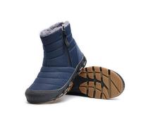 Generisch Schneestiefel Herren Winterstiefel Trekking Wander Stiefel Gefüttert Verschleißfeste Wasserdichte Modische Warme Arbeitsschuhe Outdoor Leicht Rutschfest Gefütterte Rutschfeste Extra Weit