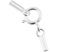 Generisch Schnur Endkappe Verschluss Vail 925 Sterling Silber Schmuckzubehör 1mm-3mm -1mmLanglebig und professionell