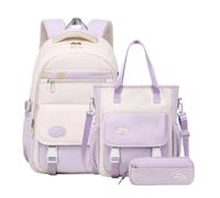 Generisch School Bag Set, Kids Bookbag Bundle, Cute Knapsack with Pen Pouch, Lightweight Tote Backpack for Boys, Girls, Kids, Travel, School, Preschool, Daily Commute, Outdoor, 17.72x12.6x7.48 Inches