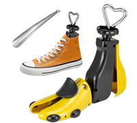 Generisch Schuhdehner mit Metall-Schuhlöffel Universal Schuhspanner Einstellbarer Schuhweiter für links/rechts Lederschuhe, Sportschuhe High Heels (1er, 43-47)