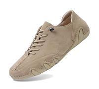 Generisch Schuhe die größer Machen Herren Orthopädische Schuhe Herren Barfußschuhe Weiß Barfussschuhe Damen Weite K Grüne Sommerschuhe Sneaker Barfuß-Schuhe Arbeitsschuhe S3 Khaki 42