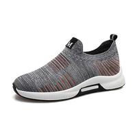 Generisch Schuhe Herren Sneaker Mesh Laufschuhe Elevator Arbeitsschuhe Sommer Luftig Walkingschuhe rutschfest Stoffschuhe Verschleißfest Trekkingschuhe Weich Sohle Sportschuhe Outdoorschuhe