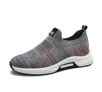 Generisch Schuhe Herren Sneaker Mesh Laufschuhe Elevator Arbeitsschuhe Sommer Luftig Walkingschuhe rutschfest Stoffschuhe Verschleißfest Trekkingschuhe Weich Sohle Sportschuhe Outdoorschuhe