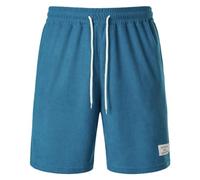Generisch Shorts Herren, Sweatshorts Herren, Shorts Sommer Freizeit Stretch Elastische Taille Mit Taschen Fashion Arbeitshose Jogginghose Kurz Mit Gummizug Leichte Sommer Shorts In Lockere Passform