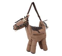 Generisch Shoulder Bag PU Leather- Horse Figure Form, Store Phone Wallet Ba | Trendy Shoulder Bag With Adjustable Strap Shoulder Bag PU Leather H Commute Women Girls Weekend Outing Shopping Travel School