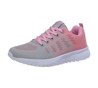 Generisch Slip on Sneakers Damen Schuhe Sneaker Orthopädische Schuhe Elegante rutschfeste Walkingschuhe Atmungsaktive Breite Füße Laufschuhe Hallux Valgus Freizeitschuhe orthofeet Damen Rosa 39