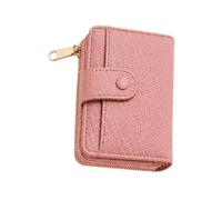 Generisch Small Bifold Wallet PU Leather Bifold Coin Pocket with ID Window | Wallet with ID Window for Travel Office Daily Commuting Casual Camping Business Trip School