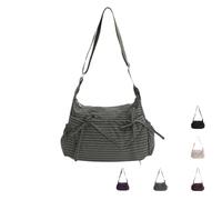 Generisch Small Crossbody Bags for Women Nylon Crossbody Purses with Adjustable Strap Trendy Shoulder Bag Handbag (green)