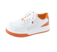 Generisch Sneaker Damen Platform Leder Wasserdicht Sportschuhe Weichen Sohle Turnschuhe Sportlich Tennisschuhe Verschleißfest Flache Laufschuhe Große Größen Damenschuhe Höhe Erhöhen Freizeitschuhe