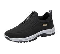 Generisch Sneaker Herren Ohne Schnürung, Orthopädische-Walkingschuhe Slip-on Schuhe Atmungsaktiv Leicht Laufschuhe Casual Sportschuhe Bequem Turnschuhe Leichtgewichts Outdoor Joggingschuhe 2025