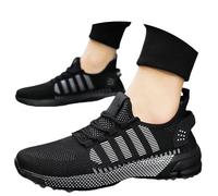 Generisch Sneaker Herren Schuhe Sportschuhe Retro Für Sommer Turnschuhe Volleyball & Weiss Hallenschuhe Sport Männer Trainingsschuhe Ohne Schnürsenkel Sportschuhe Trainingsschuhe