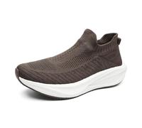 Generisch Sneakers Herren Orthopädische Laufschuhe Geschlossene Turnschuhe Mit Arch Support Wanderschuhe Slip On Slipper Leichte Atmungsaktive Outdoorschuhe rutschfest Bootsschuhe