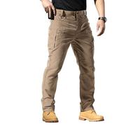 Generisch Sommer Cargohose Herren Jogginghose Wanderhose Wasserdicht 2025 Laufhose Schwarzer Pullover Golf Hose Sporthose Lang Sweathose Fischerhose Outdoor Schwarze Anzughose Cargo Beige