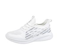 Generisch Sommer Sneaker Damen Sneaker Schuhe Orthopädische Turnschuhe Elegante rutschfeste Walkingschuhe Freizeit Breite Füße Laufschuhe Hallux Valgus Freizeitschuhe Schuhe orthofeet Damen Weiß 40