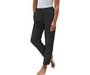 Generisch Sommerhose Damen leicht Haremshose Hose elegant Damen Damenhosen Schlaghose mädchen Jogginghose mädchen Palazzo Hose Hosen mit Gummizug blitzangebote Hosen mit Gummizug Sweat Off Damenhose
