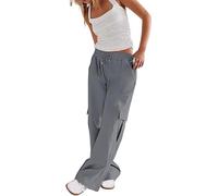 Generisch Sommerhose Damen, Stoffhose Damen leicht, wickelhose, Schlupfhosen, gemusterte Damenhose, Yoga Shorts, apart Leggings, musselin Hose, Leggings extra, wazjnb