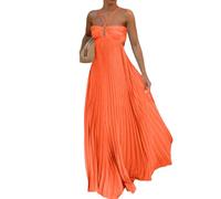 Generisch Sommerkleid Damen Lang Weißes Sommerkleid Kleid Abiball Mutter Milkmaid Dress Strandkleider Damen Sommer Lang Abendkleider Cocktailkleid Kurz Sommer Outfit Schwarz