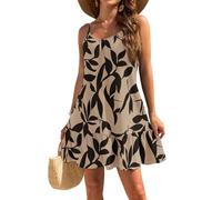 Generisch Sommerkleider Damen Leicht Und Luftig Kleider Freizeitkleid Ballkleider Elegant Strandkleid Wedding Guest Dress Party for Women Langes Kleid Jerseykleid Sommer Sommerrock Lang