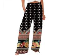 Generisch Sommerkleider Sale Angebote Sale Weite Sommerhose Damen Leicht Und Luftig High Waist Strandhose Lang Freizeithose Sommer Palazzo Hose Bequem Stoffhose Angebote Kleidung