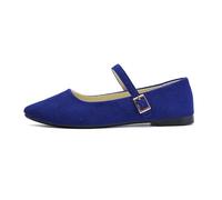 Generisch Sommerschuhe Damen Walkingschuhe Schnalle Flache Loafers Damen Sommer Bequeme Arbeitsschuhe Slip On Turnschuhe Wildleder Freizeitschuhe Indoor Sportschuhe Schlupfschuhe Weich Ballettschuhe