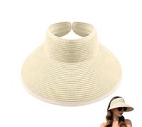 Generisch Sonnenvisier-Hut,Faltbare breite Krempe mit UV-Schutz,-Hut | für Sport, Outdoor, Wanderungen, Urlaubsreisen, Camping, Picknick, Bergsteigen, Golf, Schwimmbad, Tennis