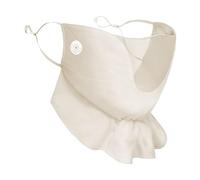 Generisch Sports Face Mask, Breathable Sun Protection, Half Mesh Scarf, 11g Lightweight Outdoor Cover, Uv Shield Design, Golf Hiking Cycling Wear Golf Face Masque