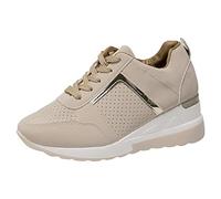 Generisch Sportschuhe Damen Orthopädische Sneaker Damen Fitnessstudio Mit | Running Tennis Schuhe Plateau Shock Absorbing StraßenlaufSchuhe Atmungsaktiv TurnSchuhe Memory Foam TurnSchuhe