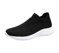Generisch Sportschuhe Herren Fitnessstudio Turnschuhe Slip on Laufschuhe Herren Leicht Atmungsaktive Sneaker rutschfest Joggingschuhe Schnell Trocknend Walkingschuhe Dämpfung Outdoorschuhe