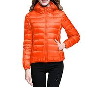Generisch Steppjacke Damen Leicht, Mantel Damen Herbst Elegant, Steppjacke Leicht Übergangsjacke Packbare Winter Jacke Warm Winterjacke Mit Kapuze Puffer Daunenjacke Outdoor Kapuzenjacke Herbstjacke