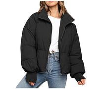 Generisch Steppjacke Winterjacke Mädchen 140 Damen Jacken 164 Daunenjacke Leicht Winterjacken Kurz Teenager Damenjacken Autumn Jacket Women Winterjacke Teenager