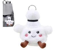 Generisch Stoffkettenkette, Plüschbeutel Charme | Dekorative süße Badminton Keyring Doll | Plüschspielzeugschlüsselkette für Kinder Erwachsene, Cartoon -Bag -Anhänger für Rucksäcke