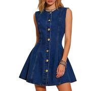 Generisch Strandkleid Damen Sommerkleid Damen Midi Strandkleid Luftig Lang Blusenkleider Sommer Tunika Kleider Sommer Damenkleider Knielang Festliches Kleid Hochzeit Night Dress for Women Outfit Set
