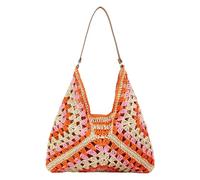 Generisch Straw Bag,Bohemian Straw Large Capacity Purses - Women Summer Bags - for Desktop School Daily Offices Dating Outdoor Travel Work Shopping Commuting Camping