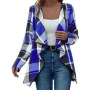 Generisch Strickjacke beige kurz Strickjacke Winter Warme Strickcardigan Leichte Langer Feinstrickpullover Wolle Hochwertig Mantel Knöpfen Kaputze Strickjacken Gürtel weiße Jacke Damen elegant