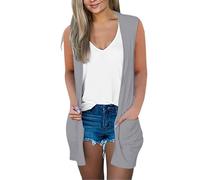 Generisch strickweste damen elegant ohne arm -ärmellose weste leicht sommer