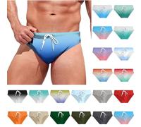 Generisch String Tanga männer, Badehose Herren Verlaufend Badeslip Mit Gummibund Badeshorts Eng Für Männer Sommer Schwimmhose Slip Sexy Schnelltrocknend Bikini Atmungsaktive