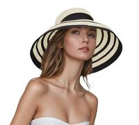Generisch Strohhut Herren Damen,SonnenhüTe FüR Damen Herren Sommerhut Mit Breiter Krempe Strohhut Strandhut LäSsiger Sonnenhut FüR Den AußEnbereich FüR Die Gartenarbeit Auf Reisen