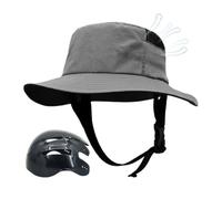 Generisch Surf Helmet Hat | Head Protection Wide Brim Windproof Adjustable | Fashion Riding Sun Hat for Adult Bicycle Fishing Hiking