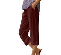 Generisch Tagesangebote Heute Sommerhose Damen Leicht Freizeithose Aus Baumwolle Leinen Mit Blumenmuster Ohne Kordelzug Braune Hose 44 Monatsabrechnung Anzeigen Outlet Shop