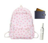 Generisch Taschen Für Bücher Teen Girls | T -Bein Mit Dekorativem | Mittelschule Schultasche | Praktische Schultergurt Elegante Modelle, Mehrere Taschen, Junge Mädchen Geschenk