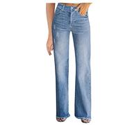 Generisch The Deal Meine Bestellungen Anzeigen 2025 Baggy Jeans Damen Mom Jeans Y2K Sommer Hosen Sommerhose High Waist Sommerjeans Jeanshose Boyfriend Freizeithose Stretch Kurzgröße Deals des Tages