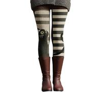 Generisch Thermo Leggings Thermo Leggings Gefütterte Leggins Winter High Waist Thermoleggings Fleece Thermohose Blickdicht Warm Strumpfhose Weiche Kompressionshos Stretch Skinny Sweathose Damen