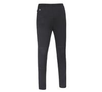 Generisch Thermo Unterhose Damen ultraweiche Lange Heizhose mit Taschen Slim Fit USB Beheizbare Winter Leggings Winter Damen High Waist Elastische Stoffhose Einfarbig mit Taschen Straight (Black, S)